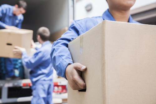 Customer service review in a self storage office