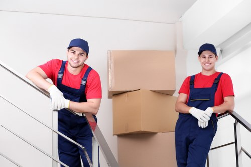 Professional packing materials prepared for a home move in Richmond upon Thames