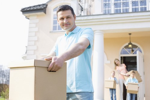 Furniture and household items prepared for small removals service