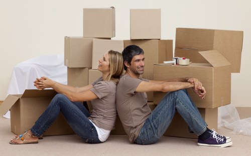 Customer completing a safe storage payment using trusted online methods