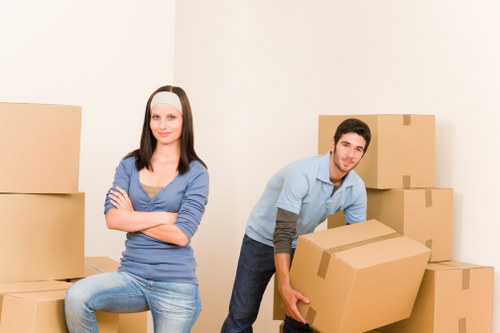 Furniture being loaded carefully for a removal service in Richmond upon Thames