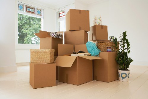 Secure mobile storage collection service for local households and businesses