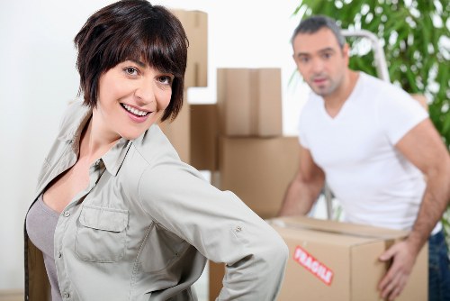 Protected space for furniture and boxes in the Richmond area