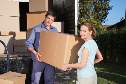 Trained storage staff carrying out a safe site check